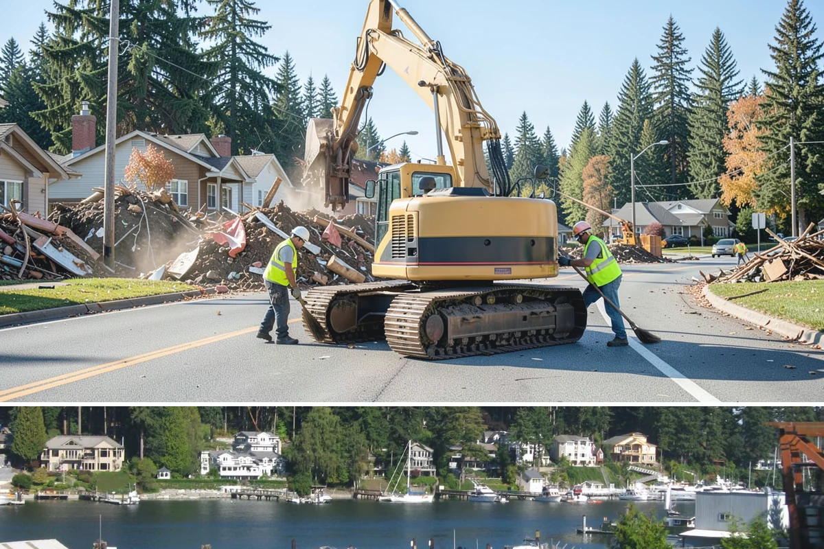 Municipal Roof Inspection in Gig Harbor, Pierce County, WA - Inspections run year-round, with dry conditions improving access and the accuracy of moisture readings.