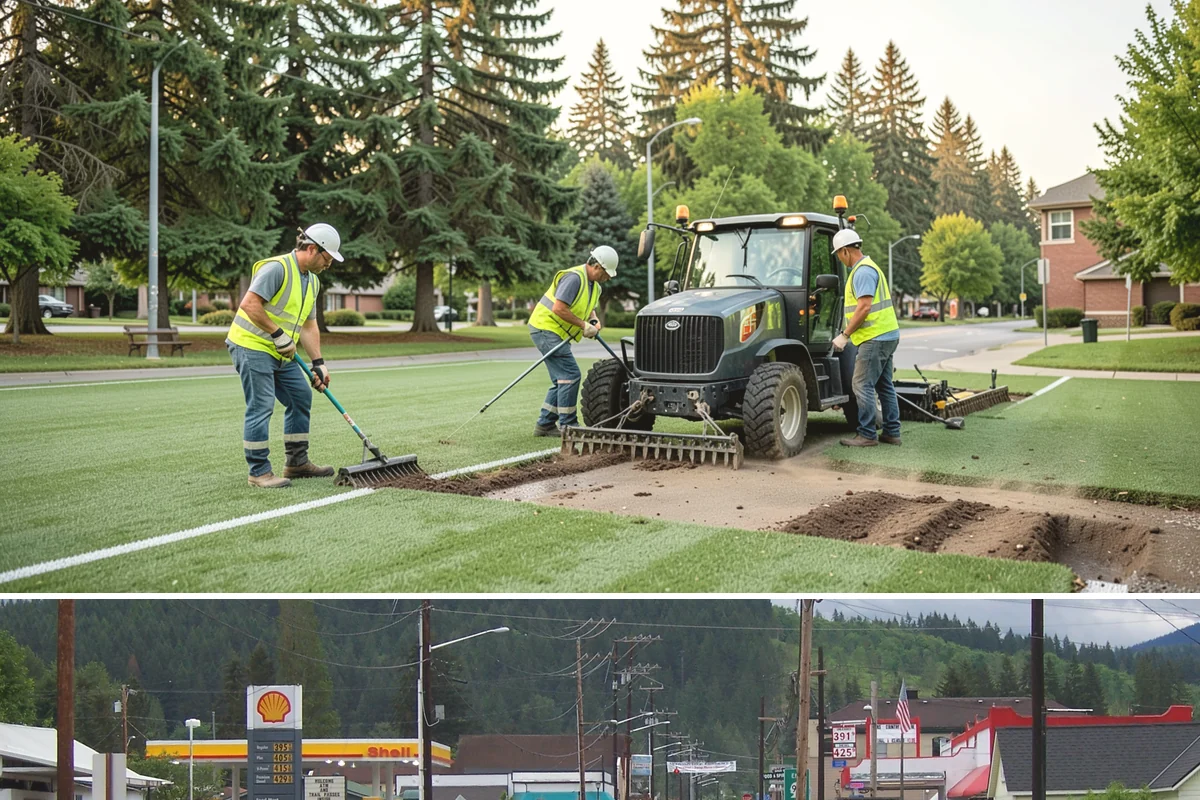Municipal Roof Inspection in Granite Falls, Snohomish County, WA - Inspections run year-round, with dry conditions improving access and the accuracy of moisture readings.