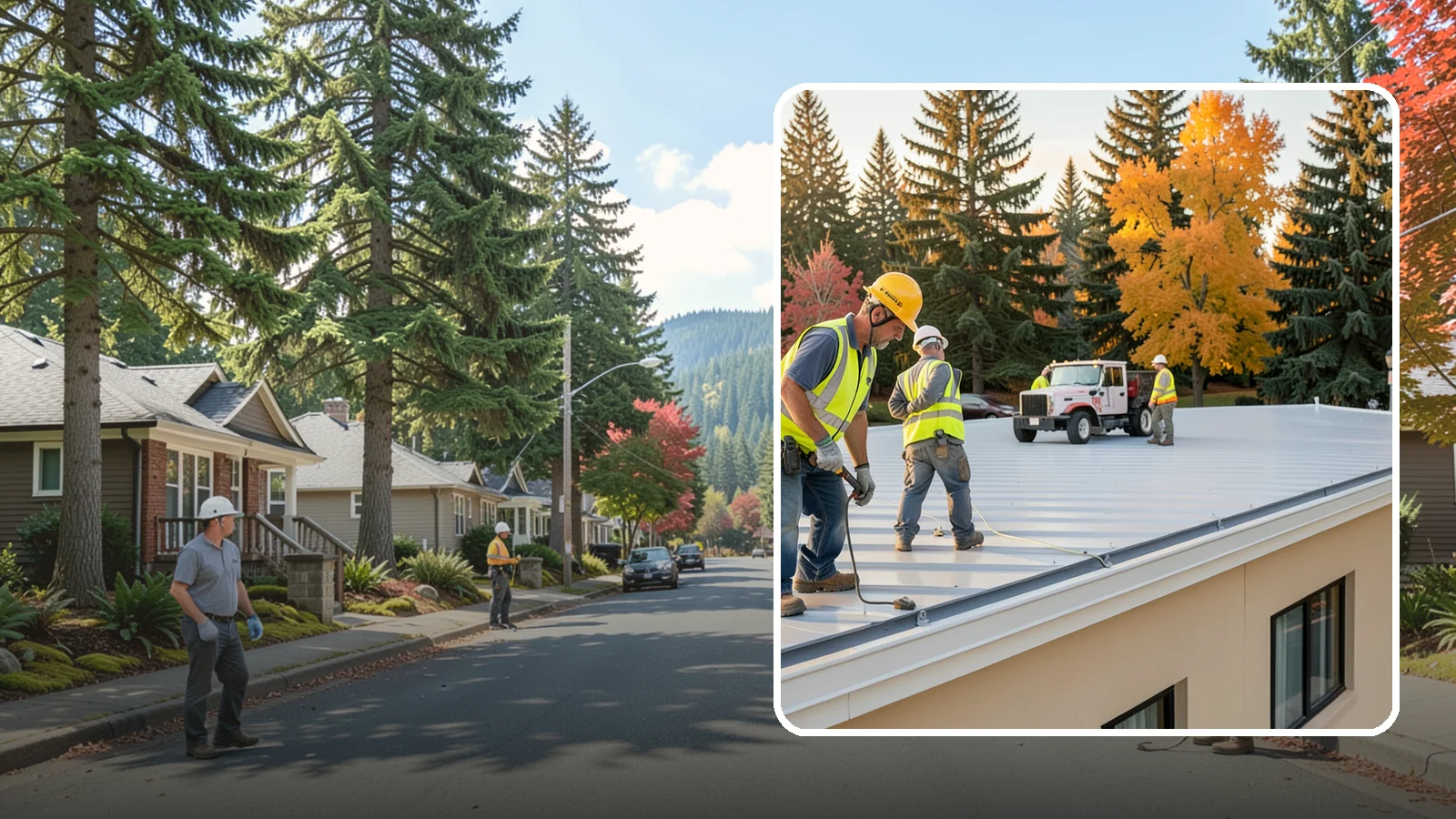 Municipal Roof Inspection in Hunts Point, King County, WA - Document roof condition and remaining service life to guide capital planning and warranty compliance decisions.