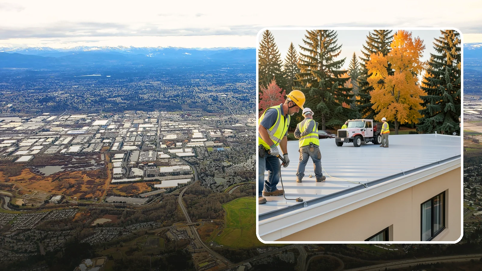 Municipal Roof Inspection in Kent, King County, WA - Document roof condition and remaining service life to guide capital planning and warranty compliance decisions.