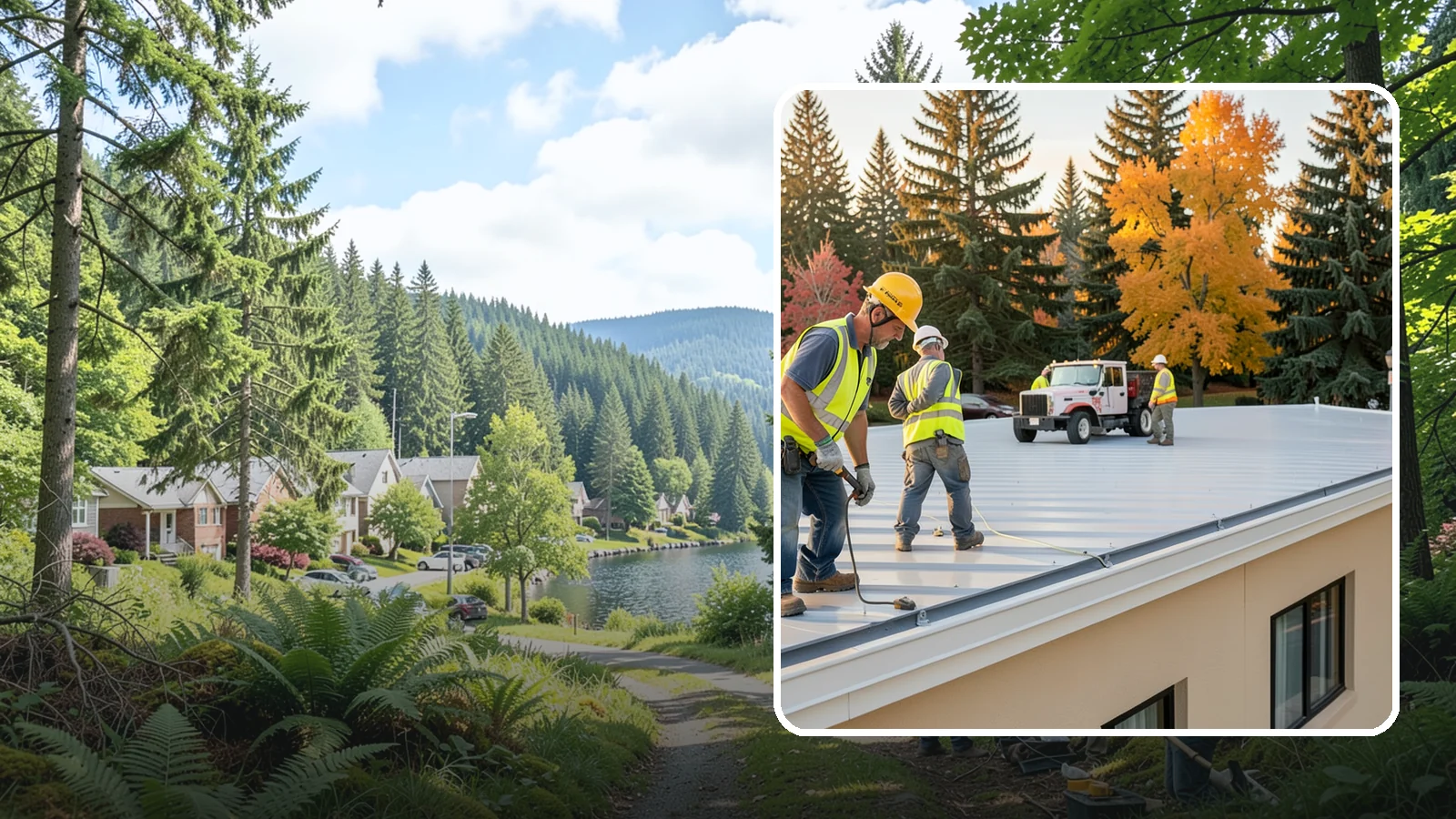 Municipal Roof Inspection in Lake Forest Park, King County, WA - Document roof condition and remaining service life to guide capital planning and warranty compliance decisions.