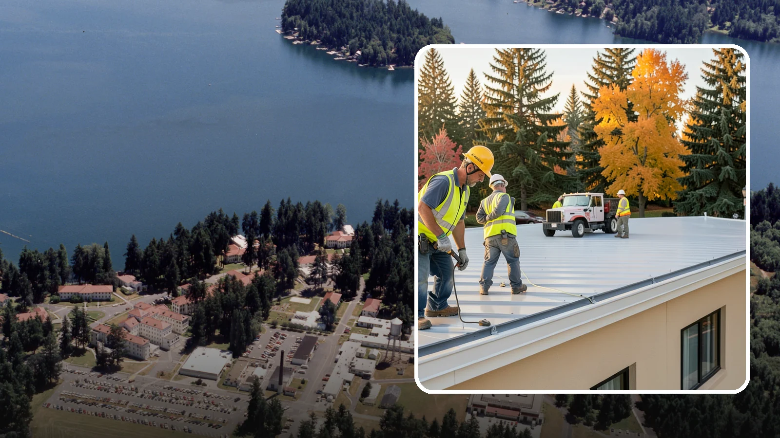 Municipal Roof Inspection in Lakewood, Pierce County, WA - Document roof condition and remaining service life to guide capital planning and warranty compliance decisions.
