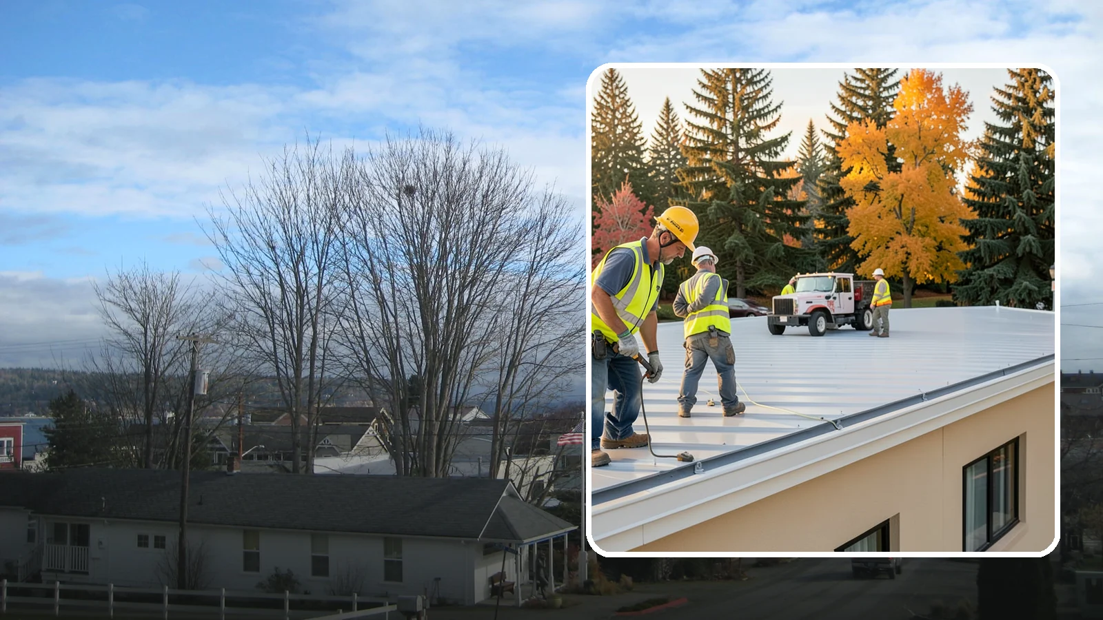 Municipal Roof Inspection in Langley, Island County, WA - Document roof condition and remaining service life to guide capital planning and warranty compliance decisions.