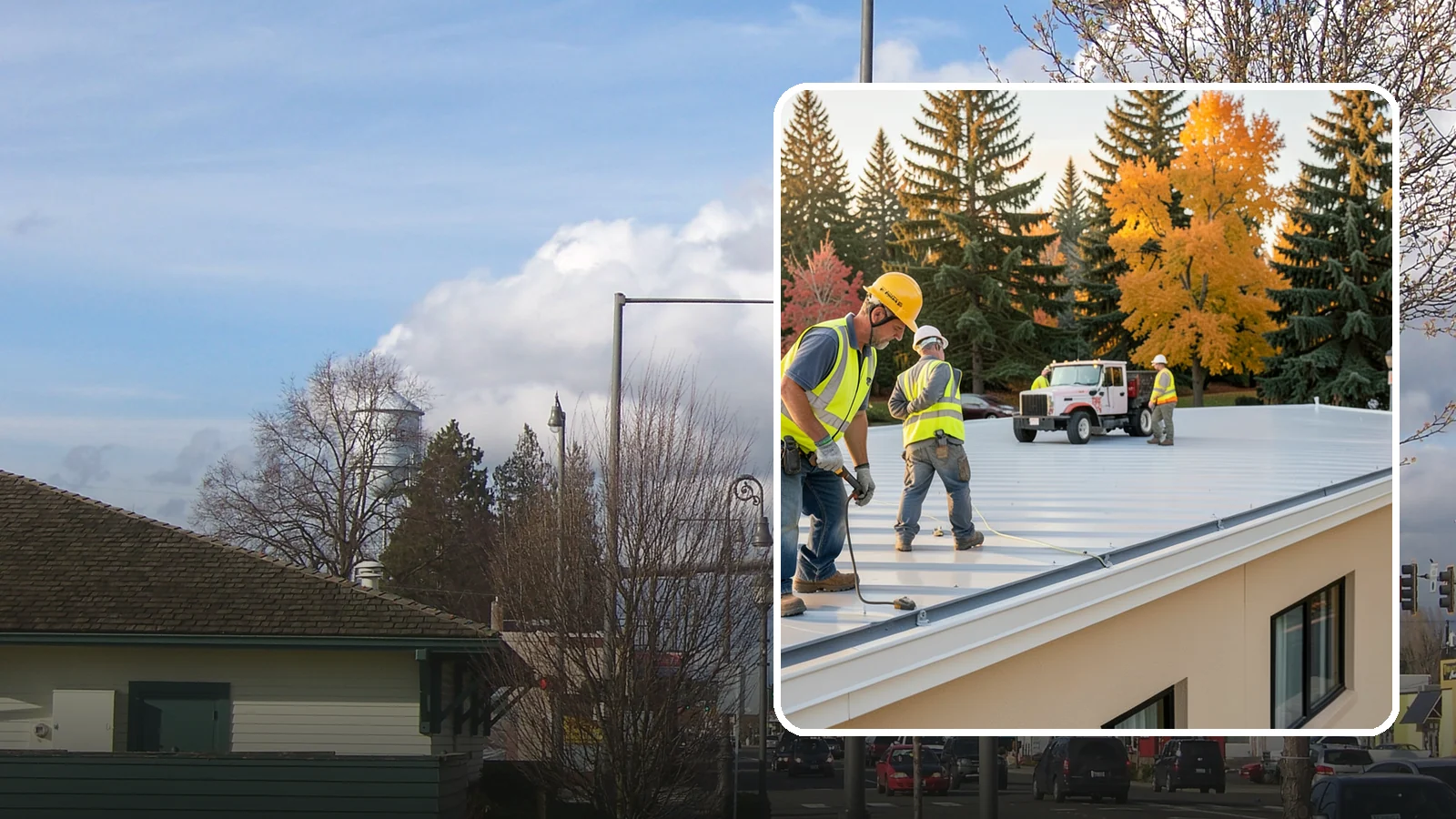 Municipal Roof Inspection in Marysville, Snohomish County, WA - Document roof condition and remaining service life to guide capital planning and warranty compliance decisions.