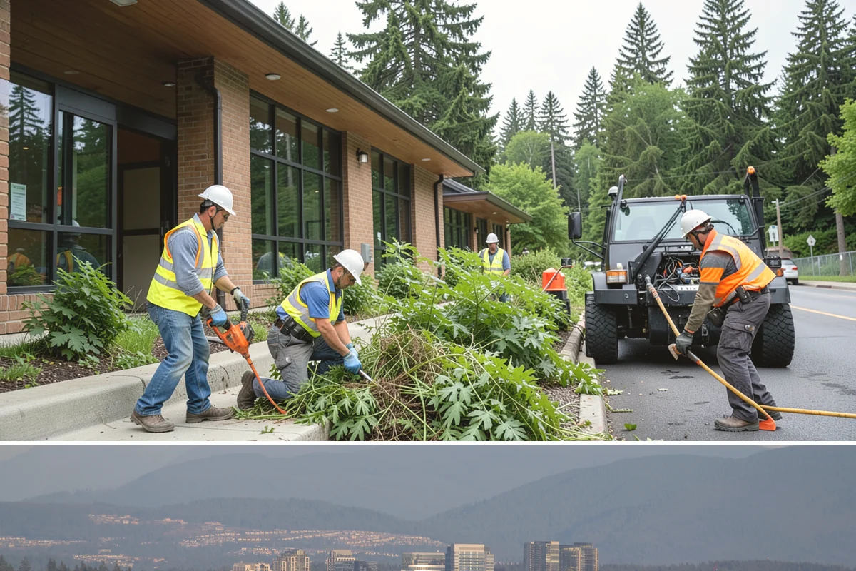 Municipal Roof Inspection in Medina, King County, WA - Inspections run year-round, with dry conditions improving access and the accuracy of moisture readings.