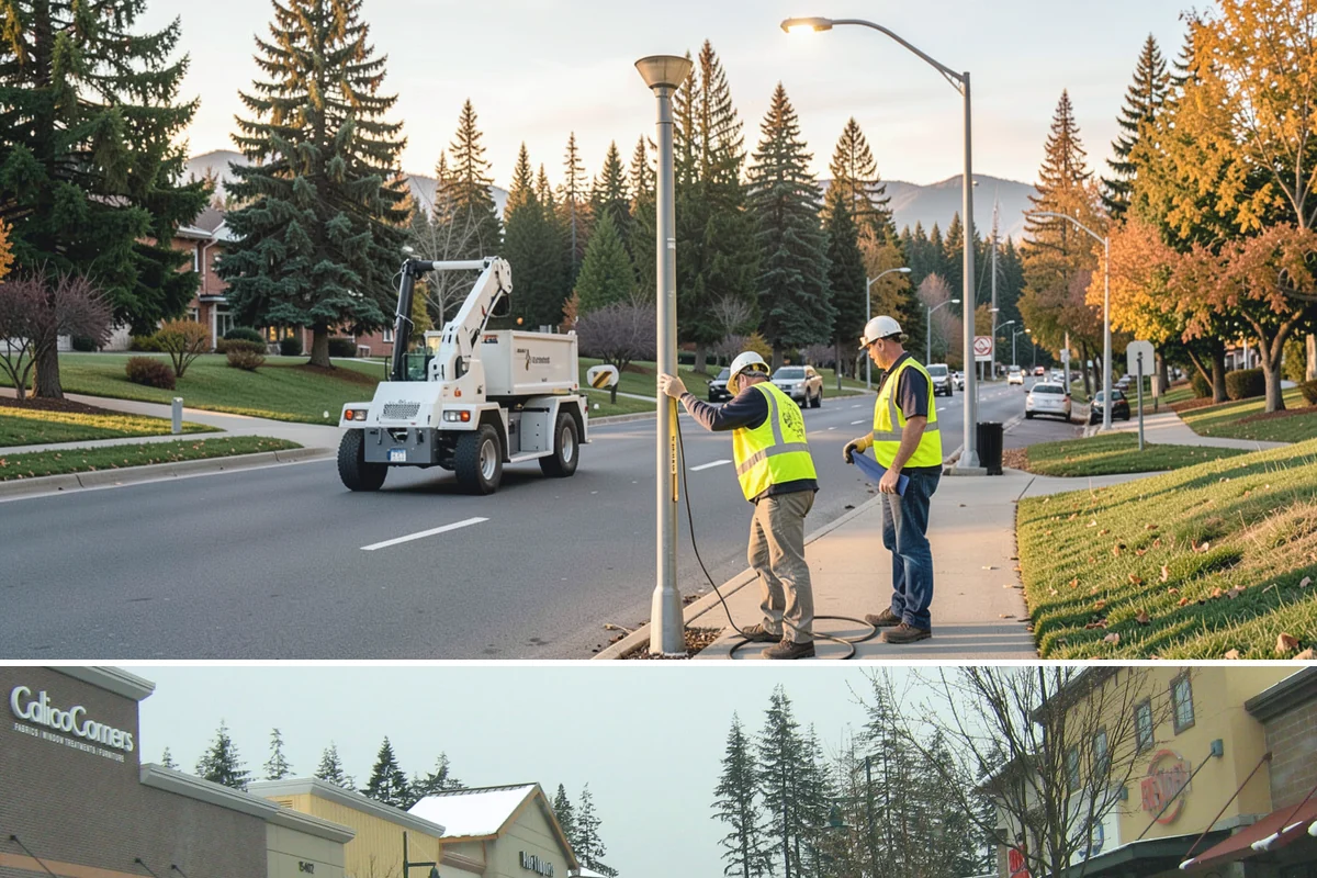 Municipal Roof Inspection in Mill Creek, Snohomish County, WA - Inspections run year-round, with dry conditions improving access and the accuracy of moisture readings.