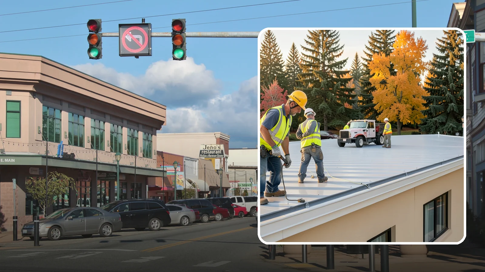Municipal Roof Inspection in Monroe, Snohomish County, WA - Document roof condition and remaining service life to guide capital planning and warranty compliance decisions.