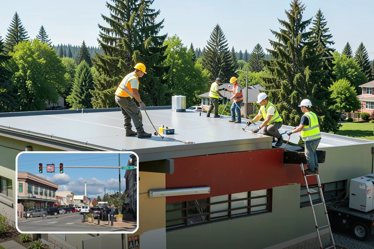 Municipal Roof Inspection in Monroe, Snohomish County, WA - Provides defensible condition data for capital budgeting