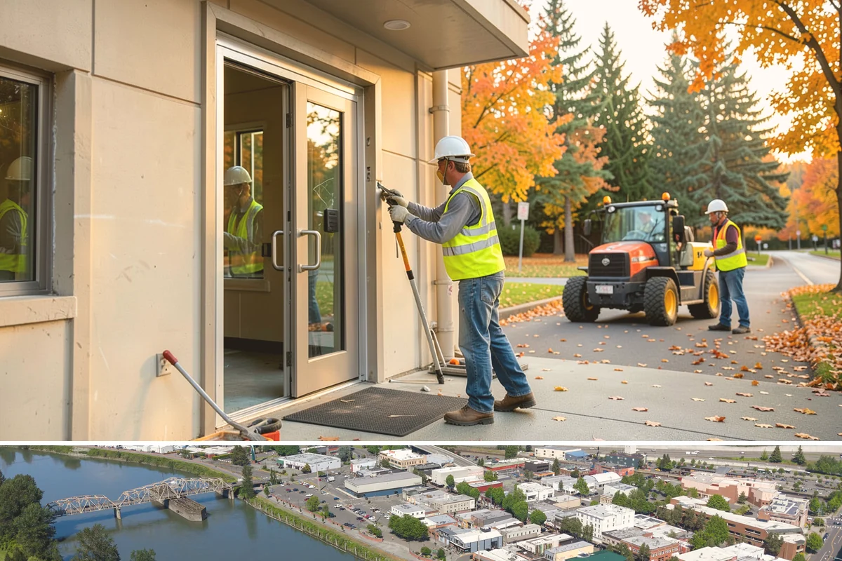 Municipal Roof Inspection in Mount Vernon, Skagit County, WA - Inspections run year-round, with dry conditions improving access and the accuracy of moisture readings.