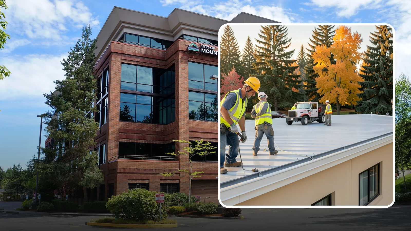 Municipal Roof Inspection in Mountlake Terrace, Snohomish County, WA - Document roof condition and remaining service life to guide capital planning and warranty compliance decisions.