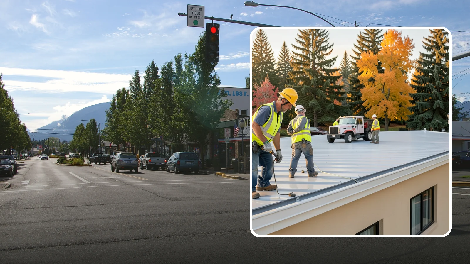 Municipal Roof Inspection in North Bend, King County, WA - Document roof condition and remaining service life to guide capital planning and warranty compliance decisions.
