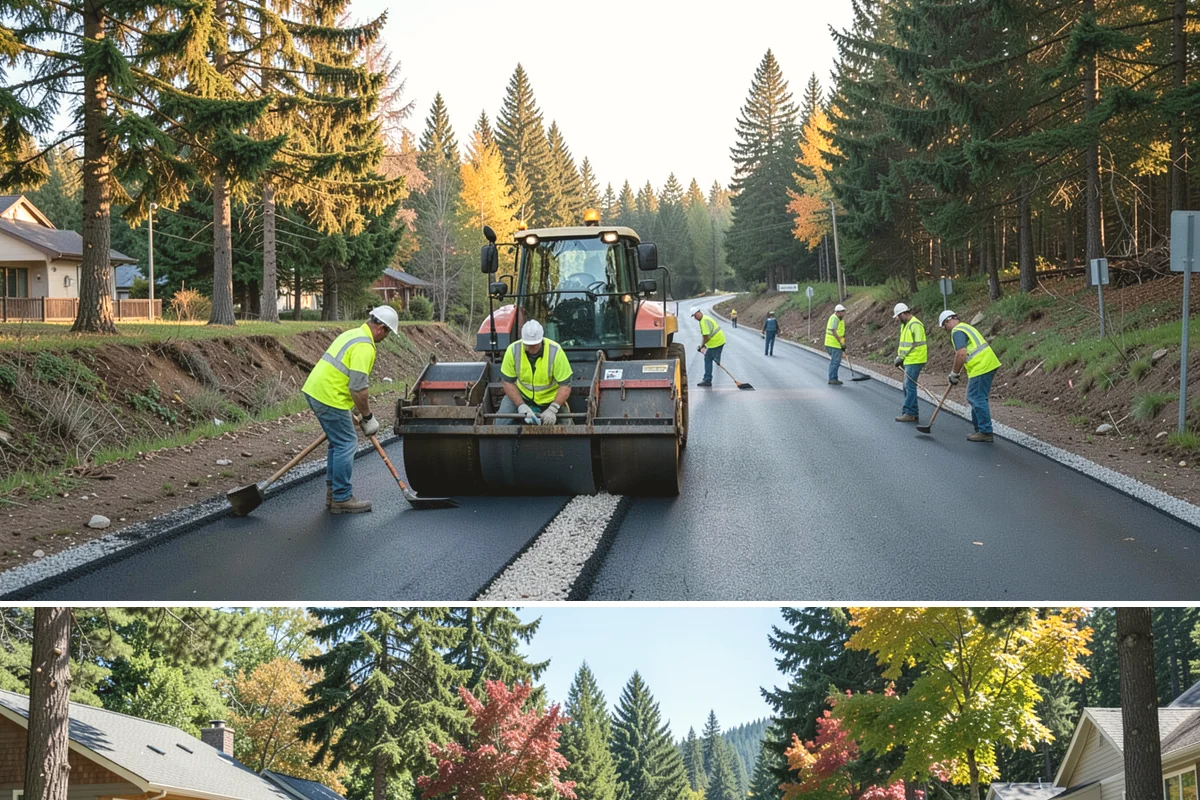 Municipal Roof Inspection in Orting, Pierce County, WA - Inspections run year-round, with dry conditions improving access and the accuracy of moisture readings.