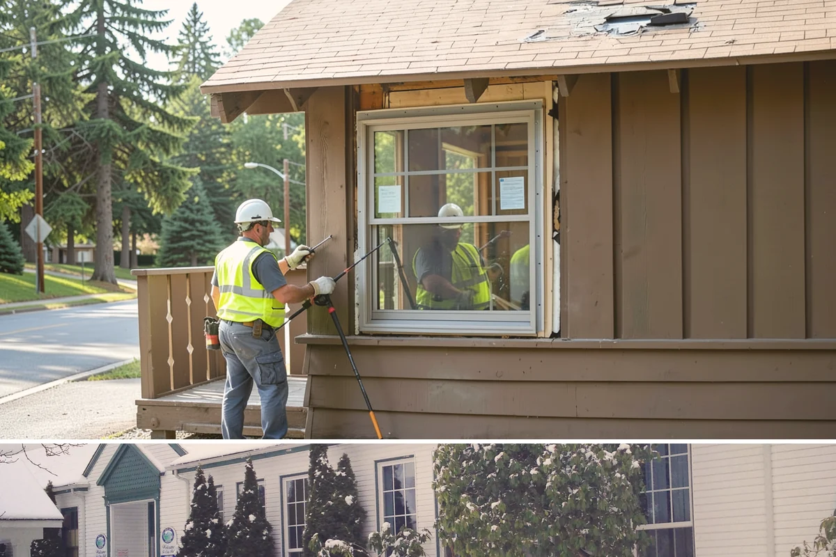 Municipal Roof Inspection in Pacific, King County, WA - Inspections run year-round, with dry conditions improving access and the accuracy of moisture readings.