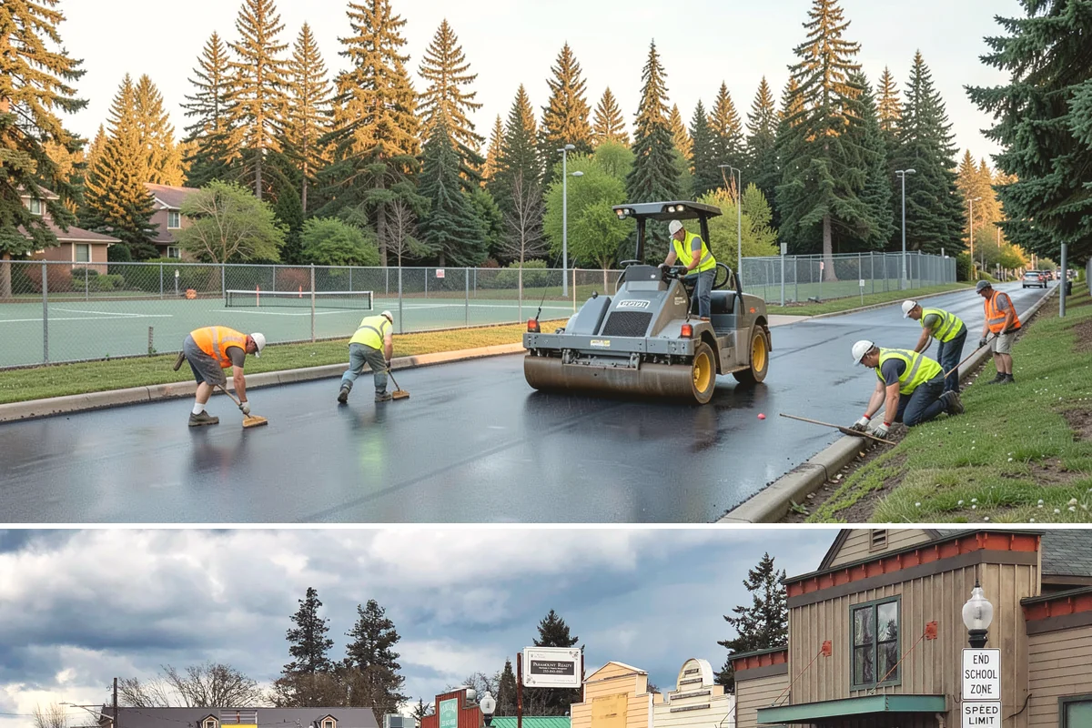Municipal Roof Inspection in Roy, Pierce County, WA - Inspections run year-round, with dry conditions improving access and the accuracy of moisture readings.