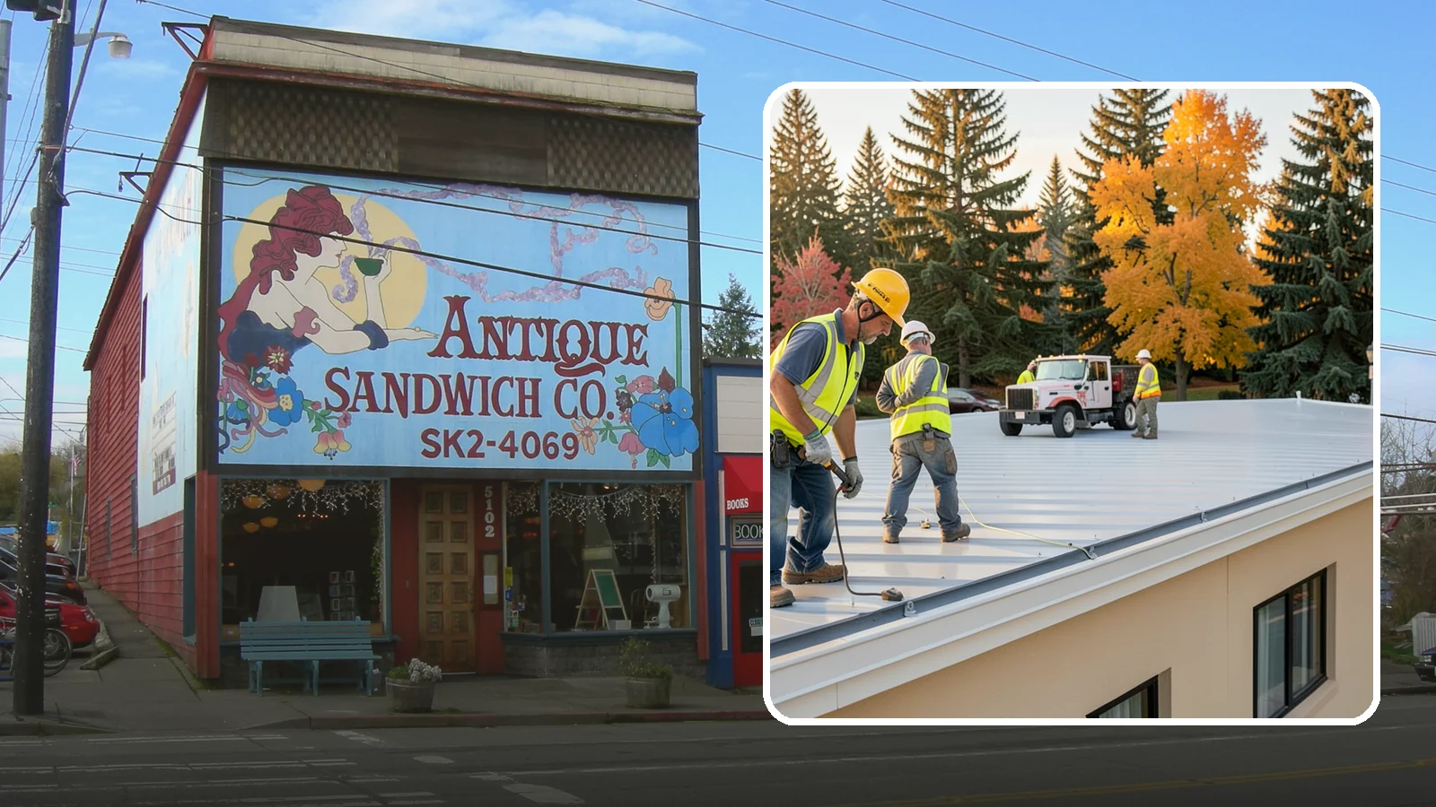 Municipal Roof Inspection in Ruston, Pierce County, WA - Document roof condition and remaining service life to guide capital planning and warranty compliance decisions.