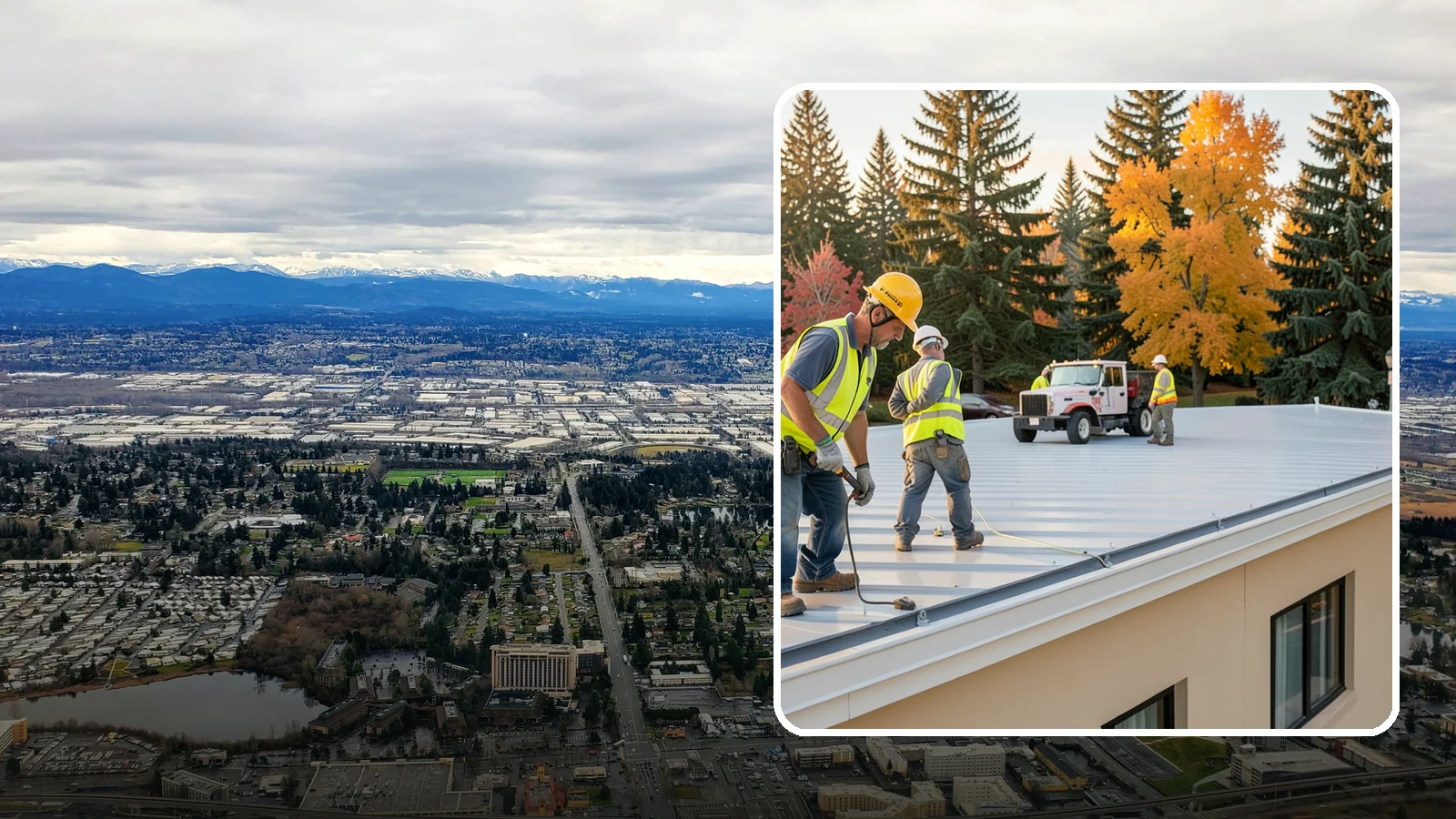 Municipal Roof Inspection in SeaTac, King County, WA - Document roof condition and remaining service life to guide capital planning and warranty compliance decisions.