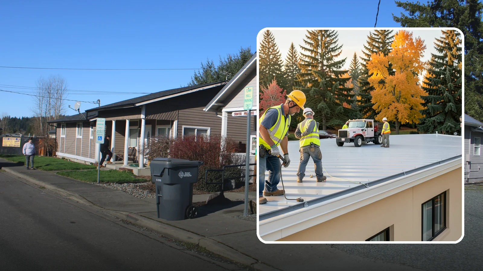 Municipal Roof Inspection in South Prairie, Pierce County, WA - Document roof condition and remaining service life to guide capital planning and warranty compliance decisions.