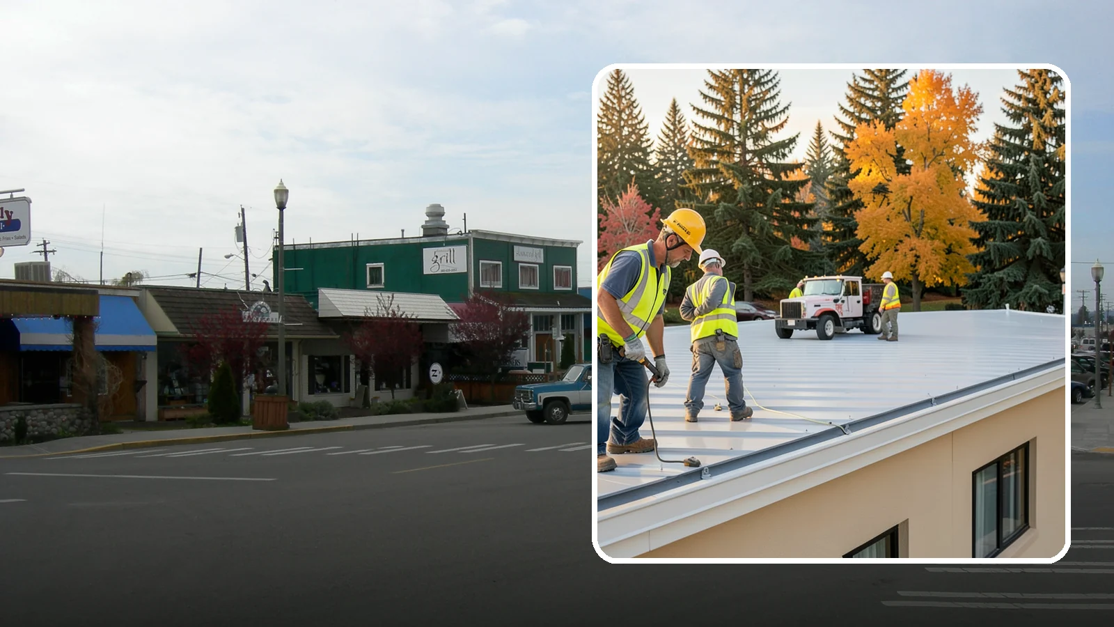 Municipal Roof Inspection in Stanwood, Snohomish County, WA - Document roof condition and remaining service life to guide capital planning and warranty compliance decisions.