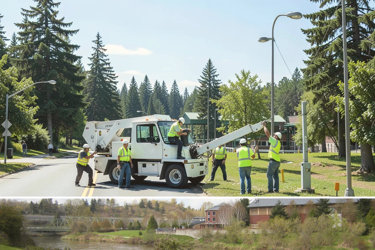 Municipal Roof Inspection in Tukwila, King County, WA - Inspections run year-round, with dry conditions improving access and the accuracy of moisture readings.
