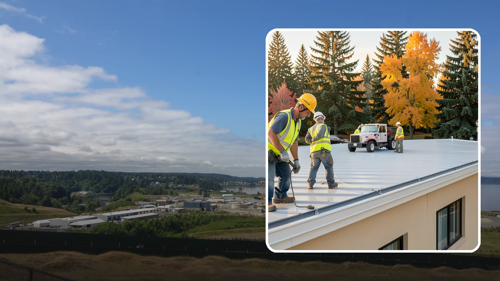 Municipal Roof Inspection in University Place, Pierce County, WA - Document roof condition and remaining service life to guide capital planning and warranty compliance decisions.
