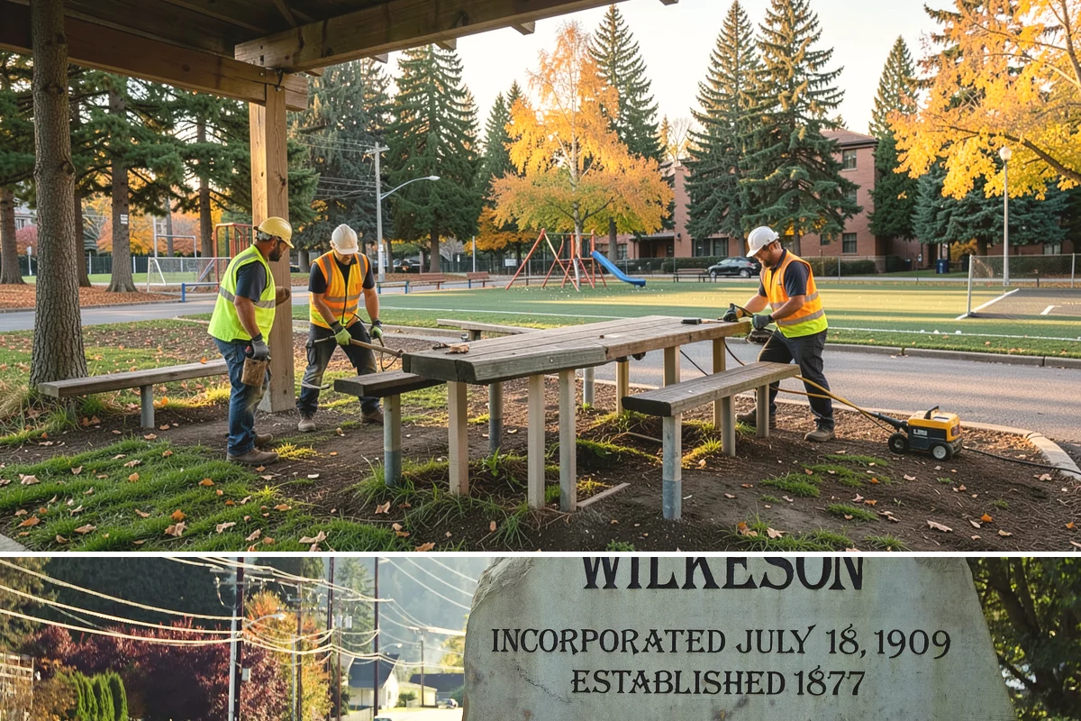 Municipal Roof Inspection in Wilkeson, Pierce County, WA - Inspections run year-round, with dry conditions improving access and the accuracy of moisture readings.