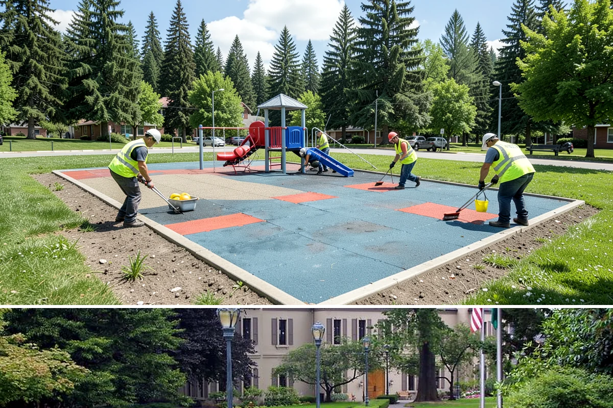 Municipal Roof Inspection in Woodinville, King County, WA - Inspections run year-round, with dry conditions improving access and the accuracy of moisture readings.