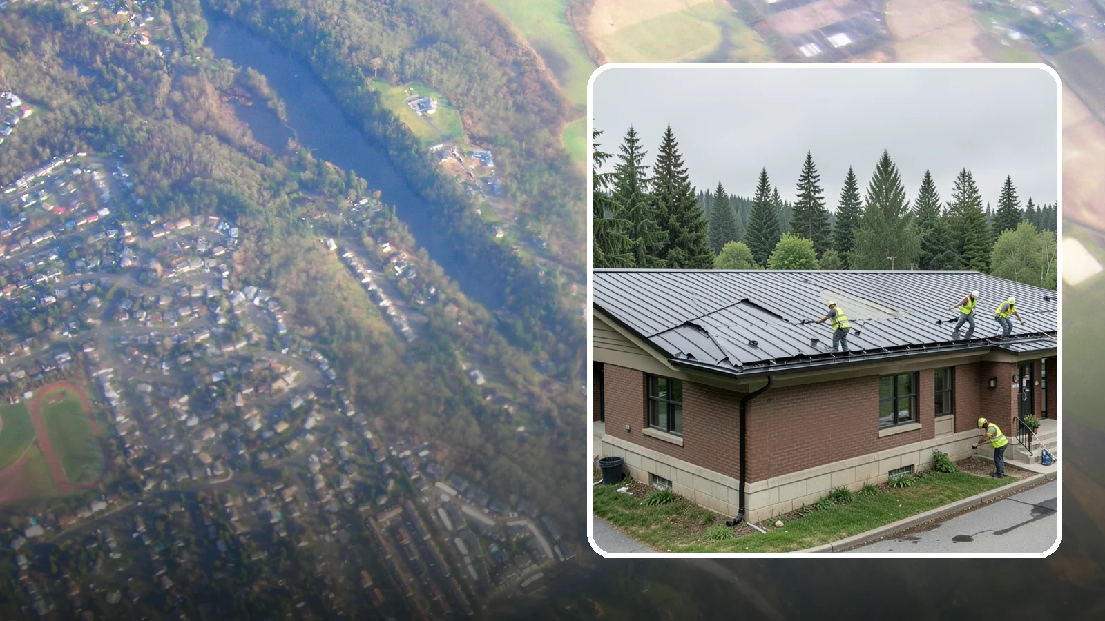 Municipal Roof Repair in Algona, King County, WA - Repair leaks, flashing failures, and storm damage on public building roofs before they threaten interiors and assets.
