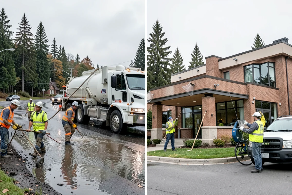 Municipal Roof Repair in Arlington, Snohomish County, WA - Leak investigation and moisture-source diagnosis