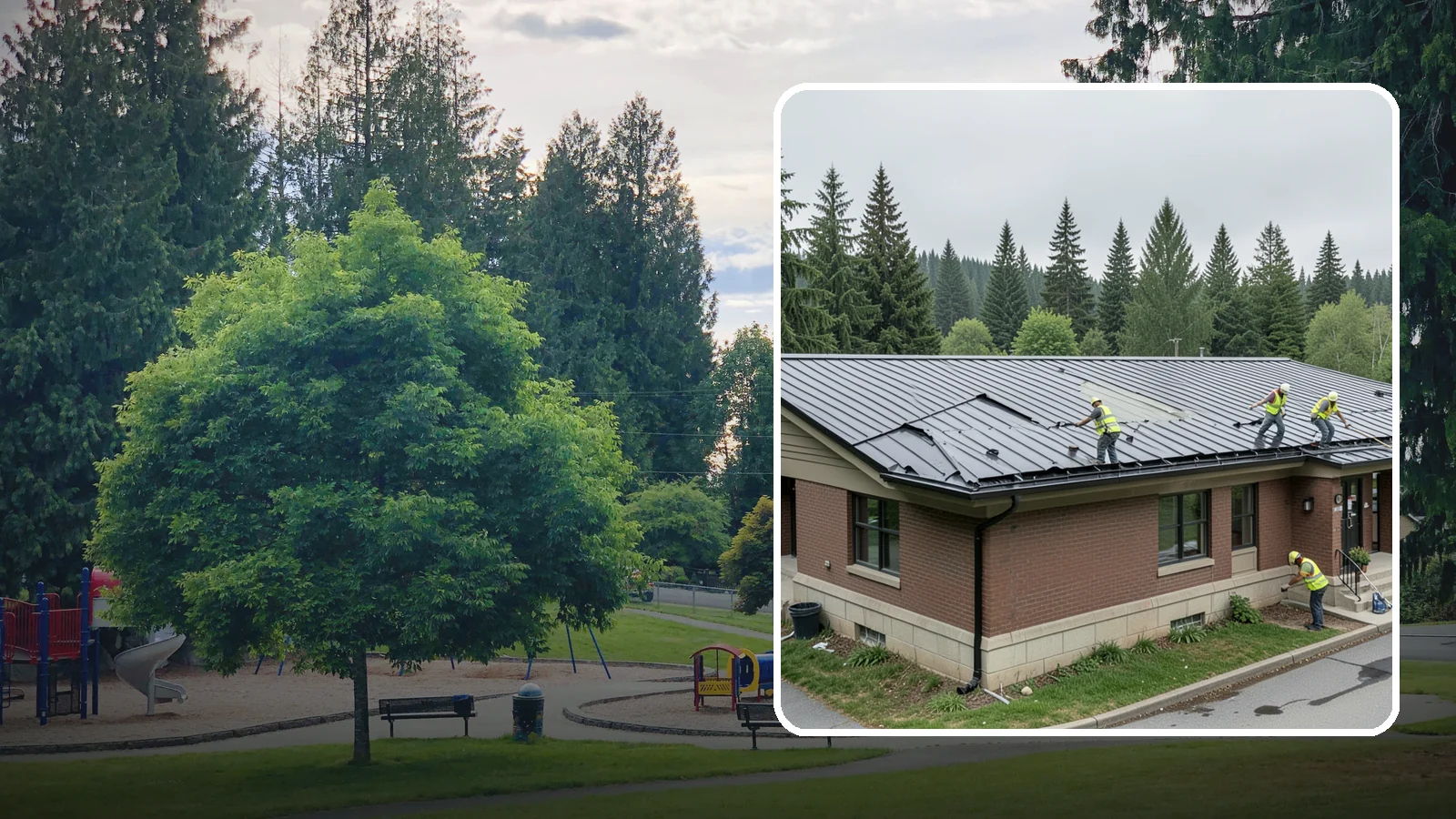 Municipal Roof Repair in Bonney Lake, Pierce County, WA - Repair leaks, flashing failures, and storm damage on public building roofs before they threaten interiors and assets.