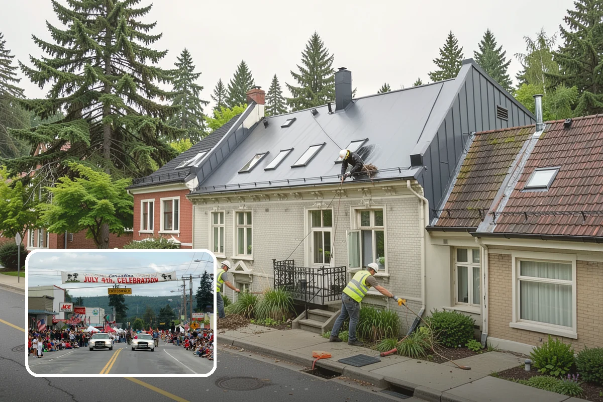 Municipal Roof Repair in Carnation, King County, WA - Stops active leaks before they damage interiors and records