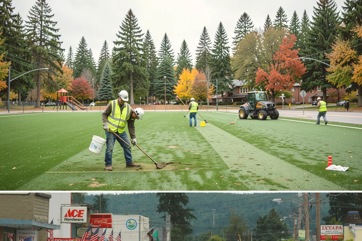 Municipal Roof Repair in Carnation, King County, WA - Dry-weather windows allow proper adhesion and curing, though we respond to active leaks in any season.