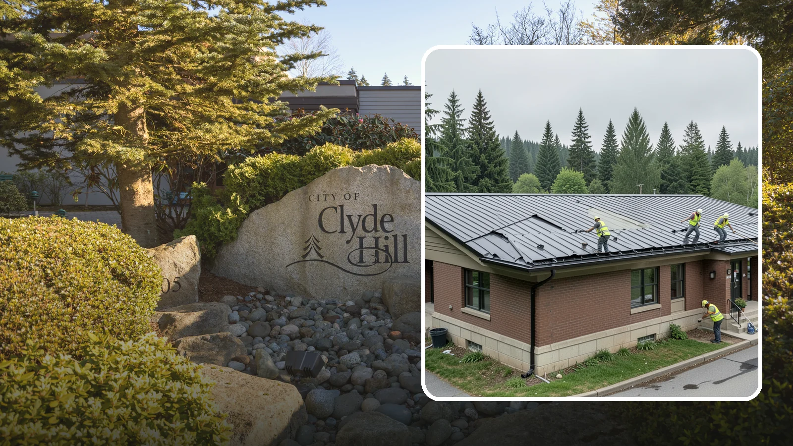 Municipal Roof Repair in Clyde Hill, King County, WA - Repair leaks, flashing failures, and storm damage on public building roofs before they threaten interiors and assets.