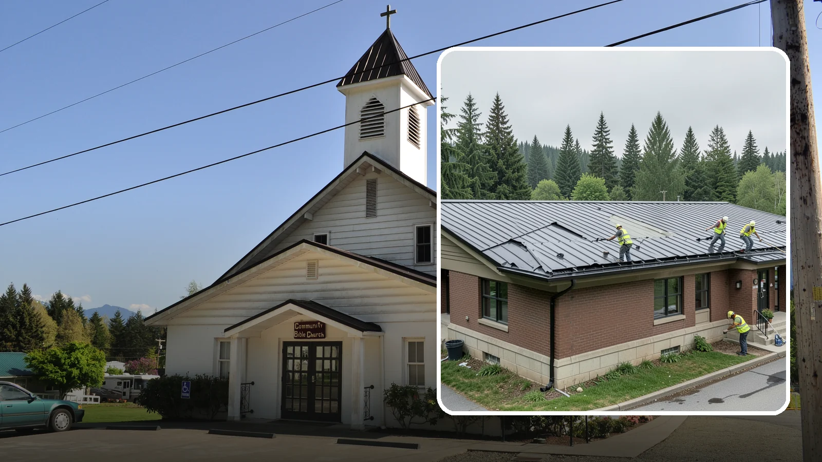Municipal Roof Repair in Concrete, Skagit County, WA - Repair leaks, flashing failures, and storm damage on public building roofs before they threaten interiors and assets.
