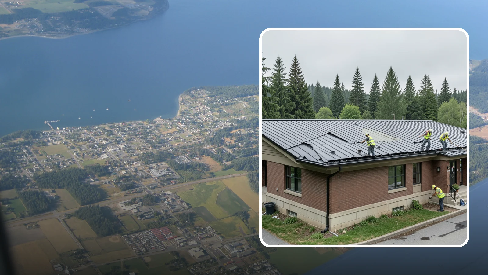 Municipal Roof Repair in Coupeville, Island County, WA - Repair leaks, flashing failures, and storm damage on public building roofs before they threaten interiors and assets.