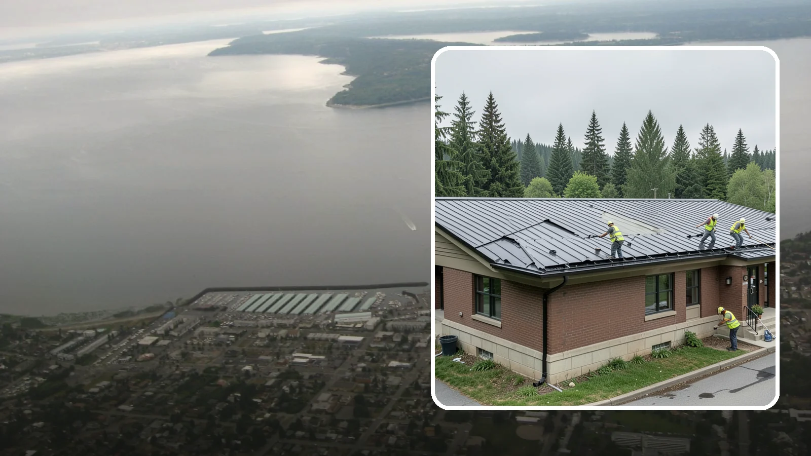 Municipal Roof Repair in Des Moines, King County, WA - Repair leaks, flashing failures, and storm damage on public building roofs before they threaten interiors and assets.