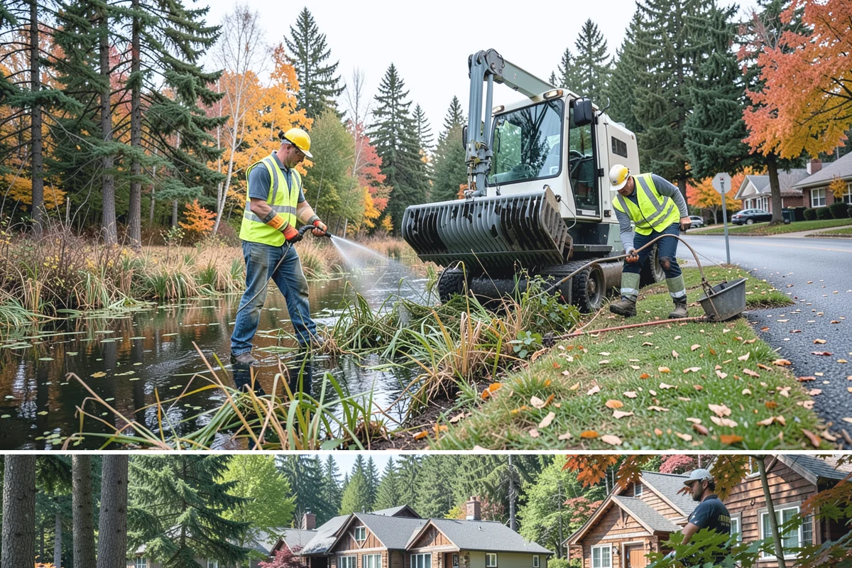 Municipal Roof Repair in Edgewood, Pierce County, WA - Dry-weather windows allow proper adhesion and curing, though we respond to active leaks in any season.
