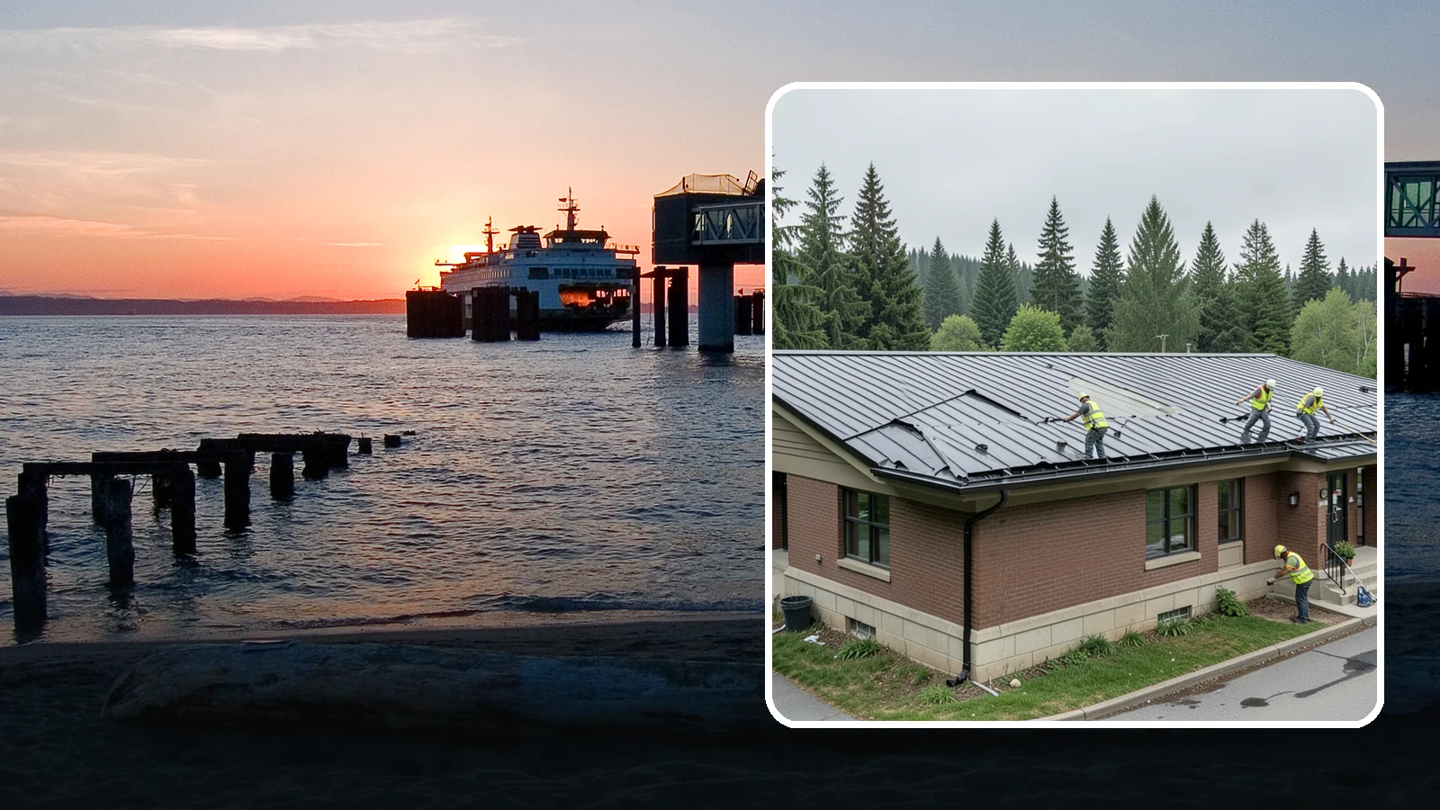 Municipal Roof Repair in Edmonds, Snohomish County, WA - Repair leaks, flashing failures, and storm damage on public building roofs before they threaten interiors and assets.