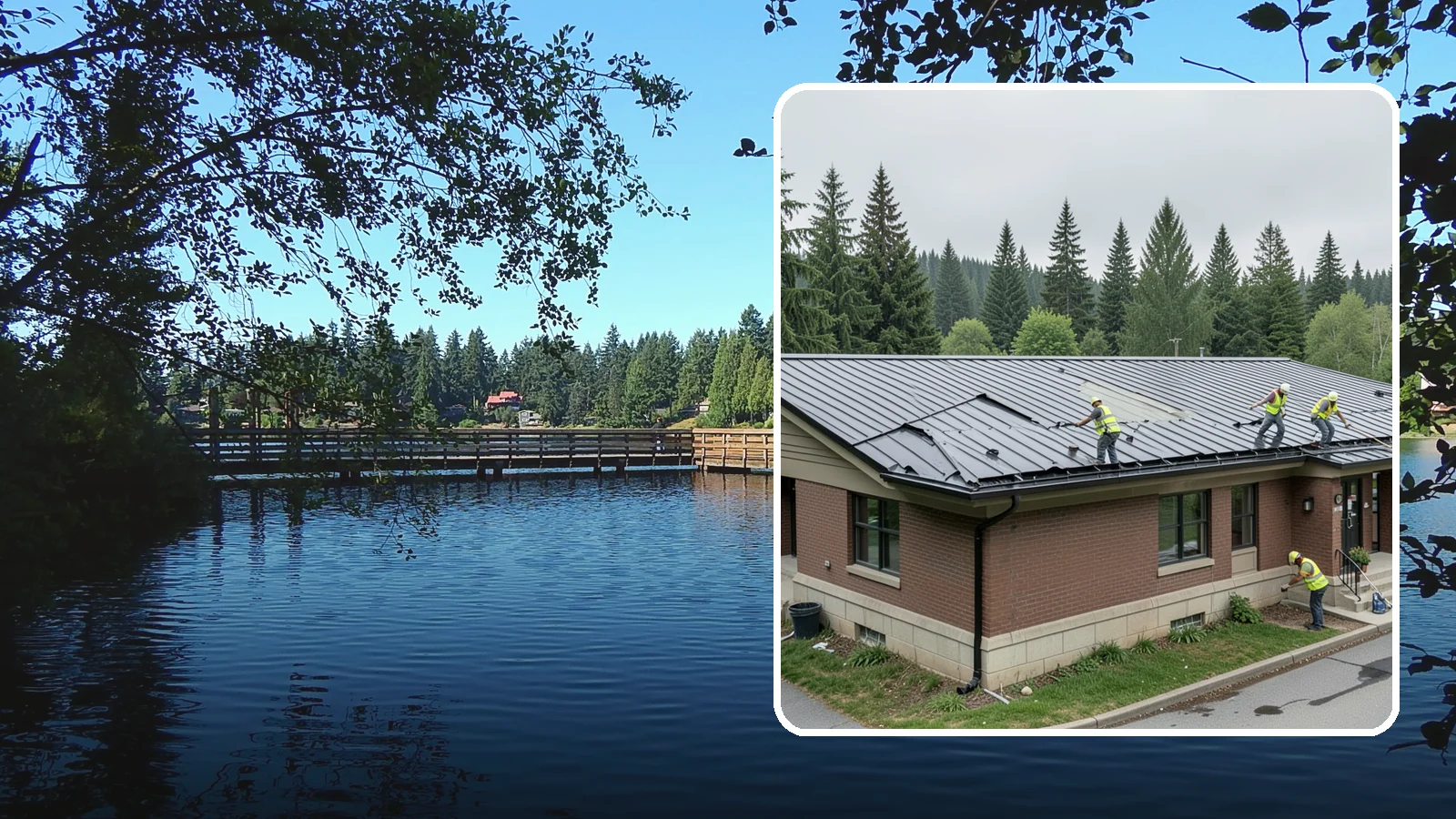 Municipal Roof Repair in Federal Way, King County, WA - Repair leaks, flashing failures, and storm damage on public building roofs before they threaten interiors and assets.