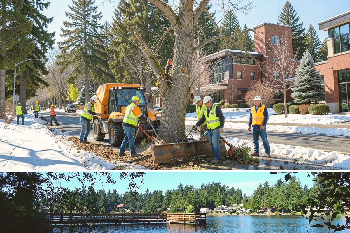 Municipal Roof Repair in Federal Way, King County, WA - Dry-weather windows allow proper adhesion and curing, though we respond to active leaks in any season.