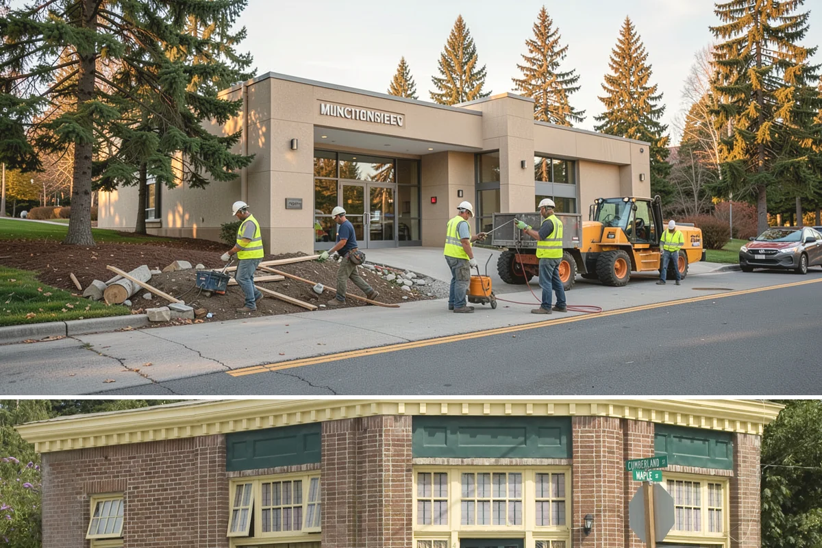 Municipal Roof Repair in Hamilton, Skagit County, WA - Dry-weather windows allow proper adhesion and curing, though we respond to active leaks in any season.