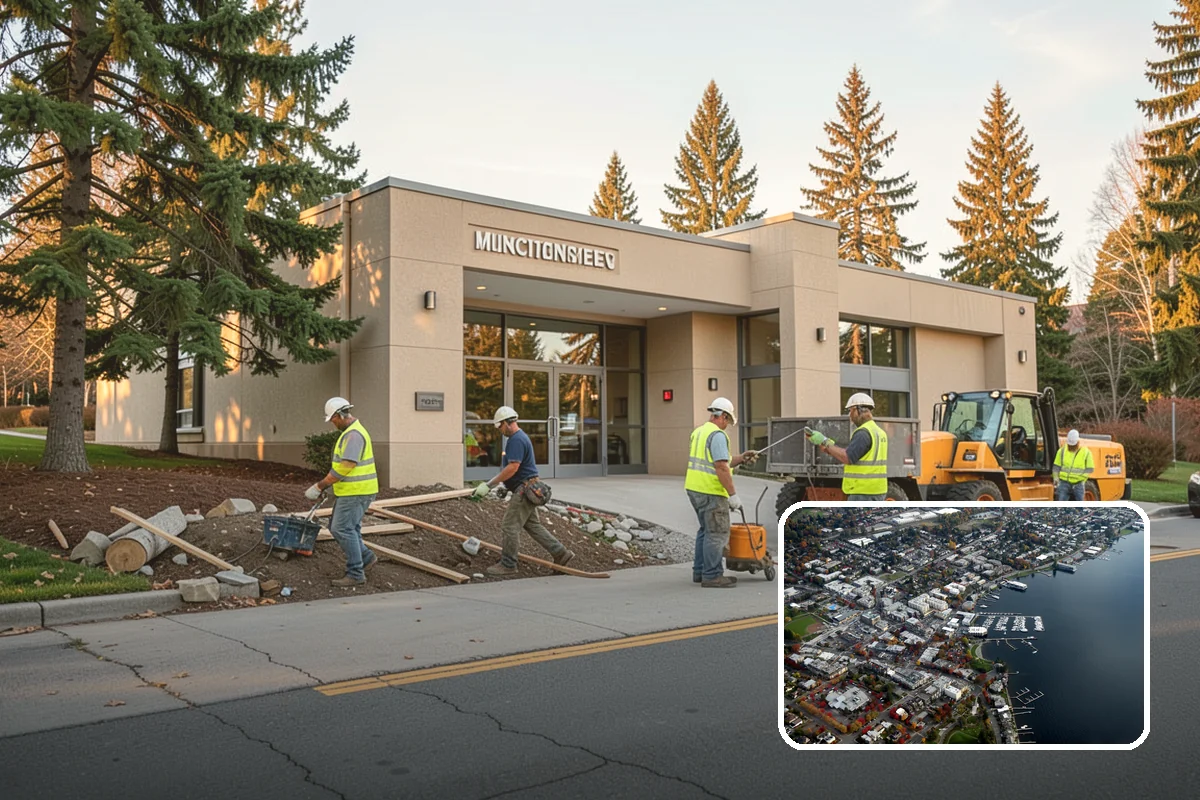 Municipal Roof Repair in Kirkland, King County, WA - Stops active leaks before they damage interiors and records