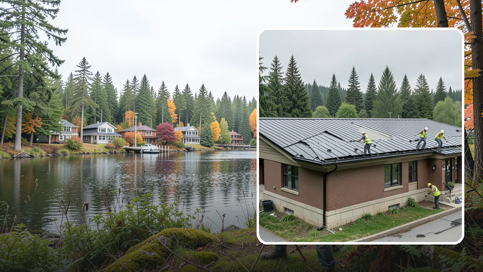 Municipal Roof Repair in La Conner, Skagit County, WA - Repair leaks, flashing failures, and storm damage on public building roofs before they threaten interiors and assets.