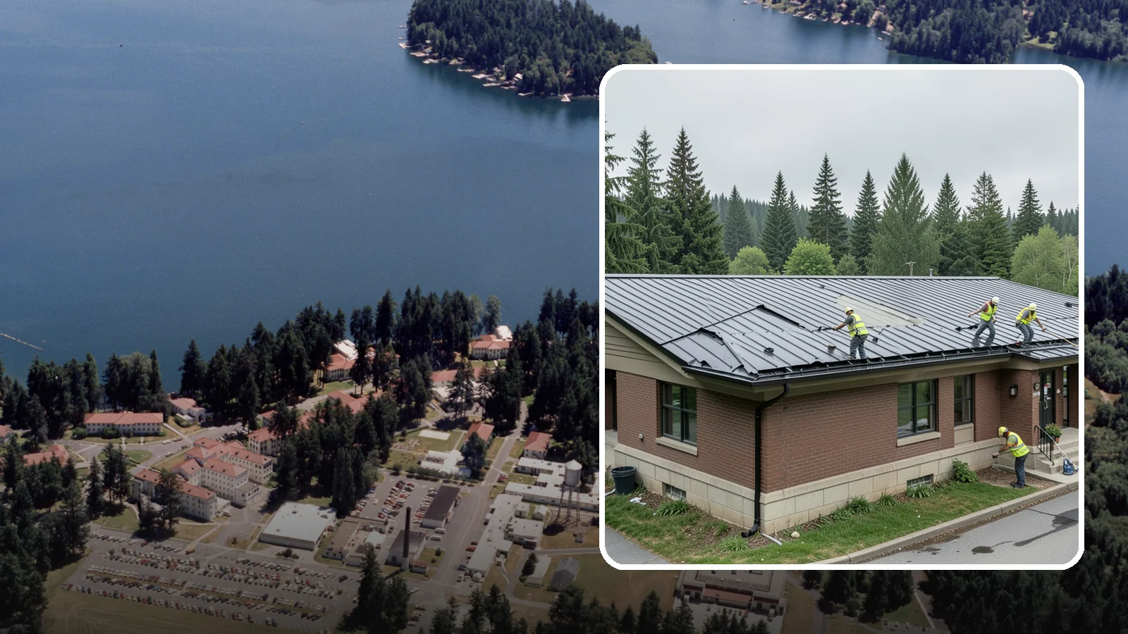 Municipal Roof Repair in Lakewood, Pierce County, WA - Repair leaks, flashing failures, and storm damage on public building roofs before they threaten interiors and assets.