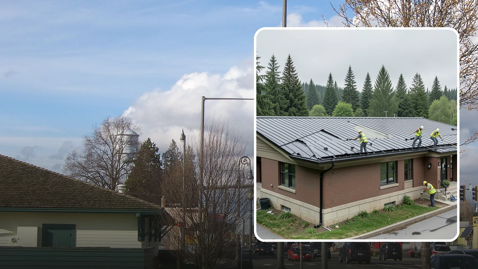 Municipal Roof Repair in Marysville, Snohomish County, WA - Repair leaks, flashing failures, and storm damage on public building roofs before they threaten interiors and assets.