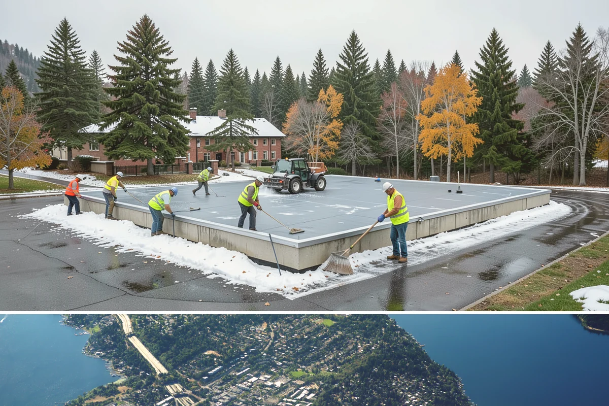 Municipal Roof Repair in Mercer Island, King County, WA - Dry-weather windows allow proper adhesion and curing, though we respond to active leaks in any season.