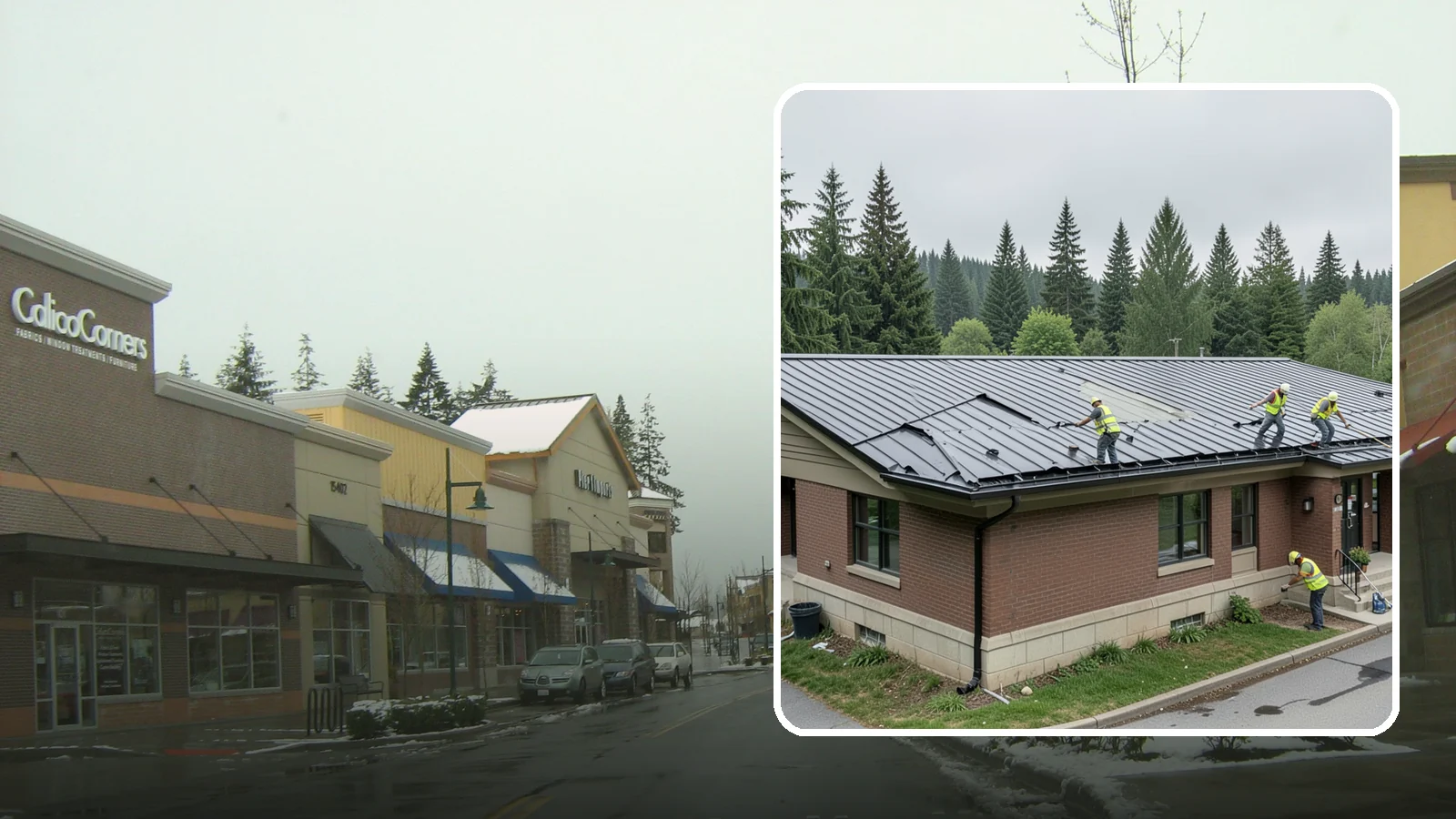 Municipal Roof Repair in Mill Creek, Snohomish County, WA - Repair leaks, flashing failures, and storm damage on public building roofs before they threaten interiors and assets.