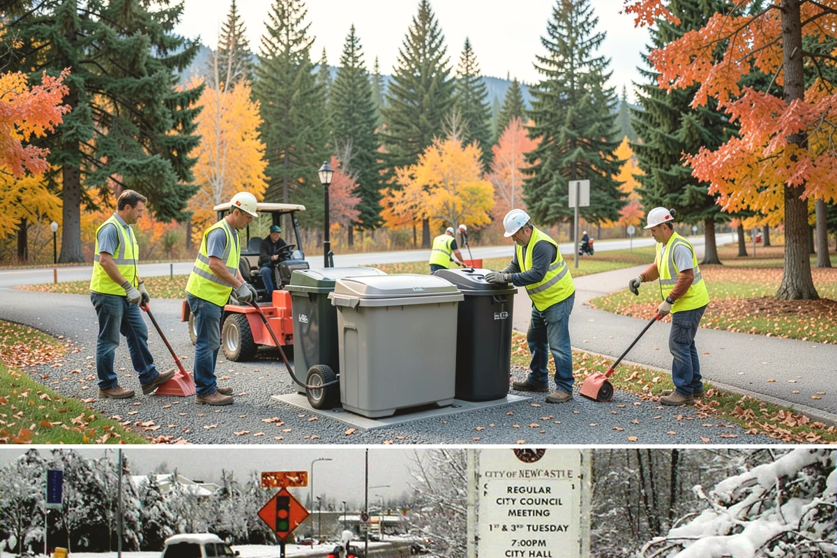 Municipal Roof Repair in Newcastle, King County, WA - Dry-weather windows allow proper adhesion and curing, though we respond to active leaks in any season.