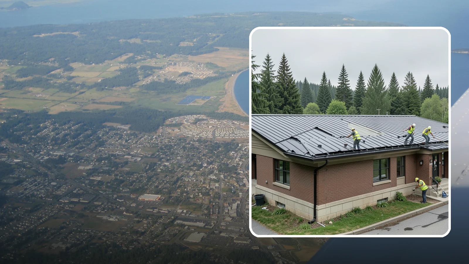 Municipal Roof Repair in Oak Harbor, Island County, WA - Repair leaks, flashing failures, and storm damage on public building roofs before they threaten interiors and assets.