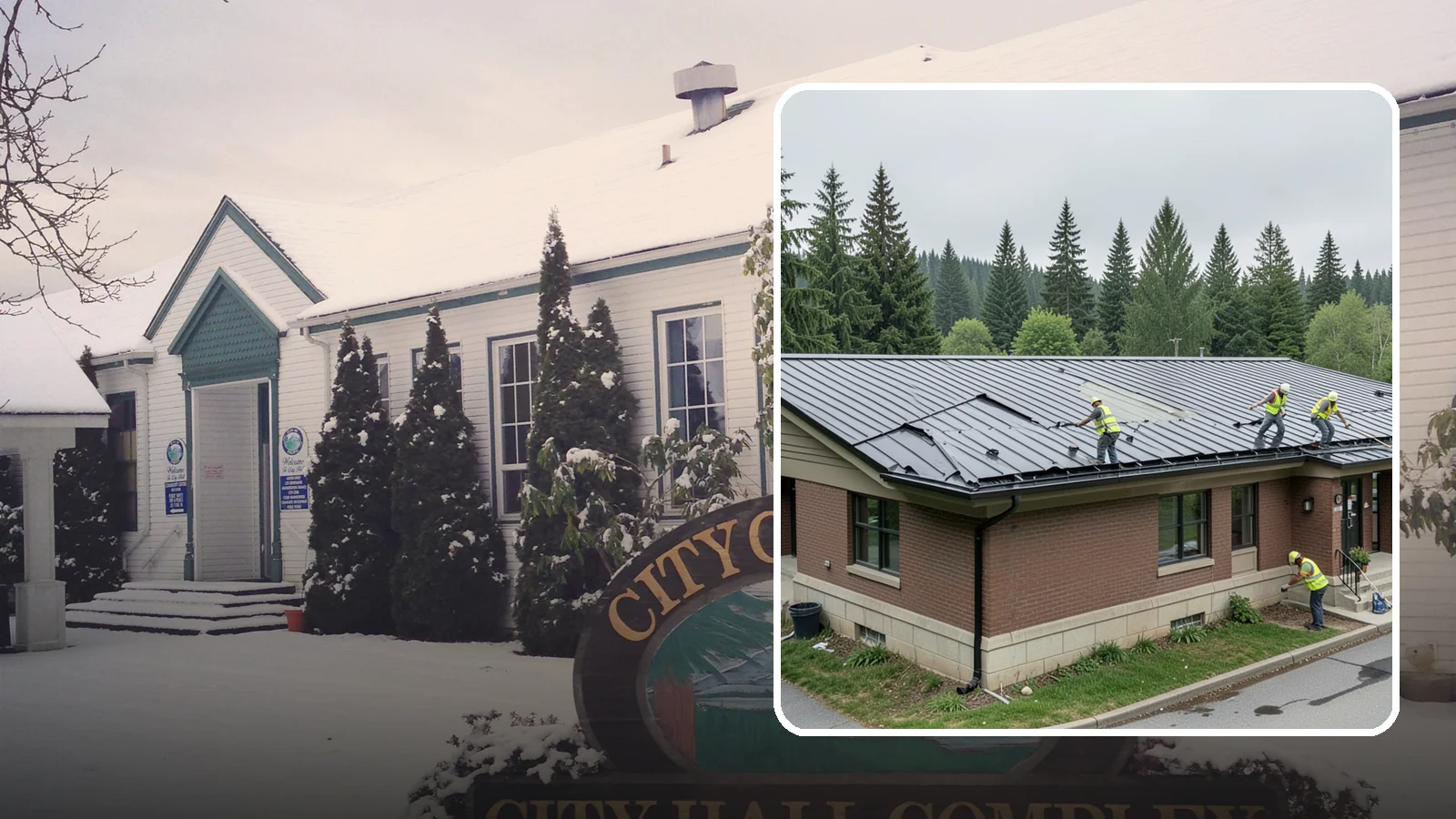 Municipal Roof Repair in Pacific, King County, WA - Repair leaks, flashing failures, and storm damage on public building roofs before they threaten interiors and assets.