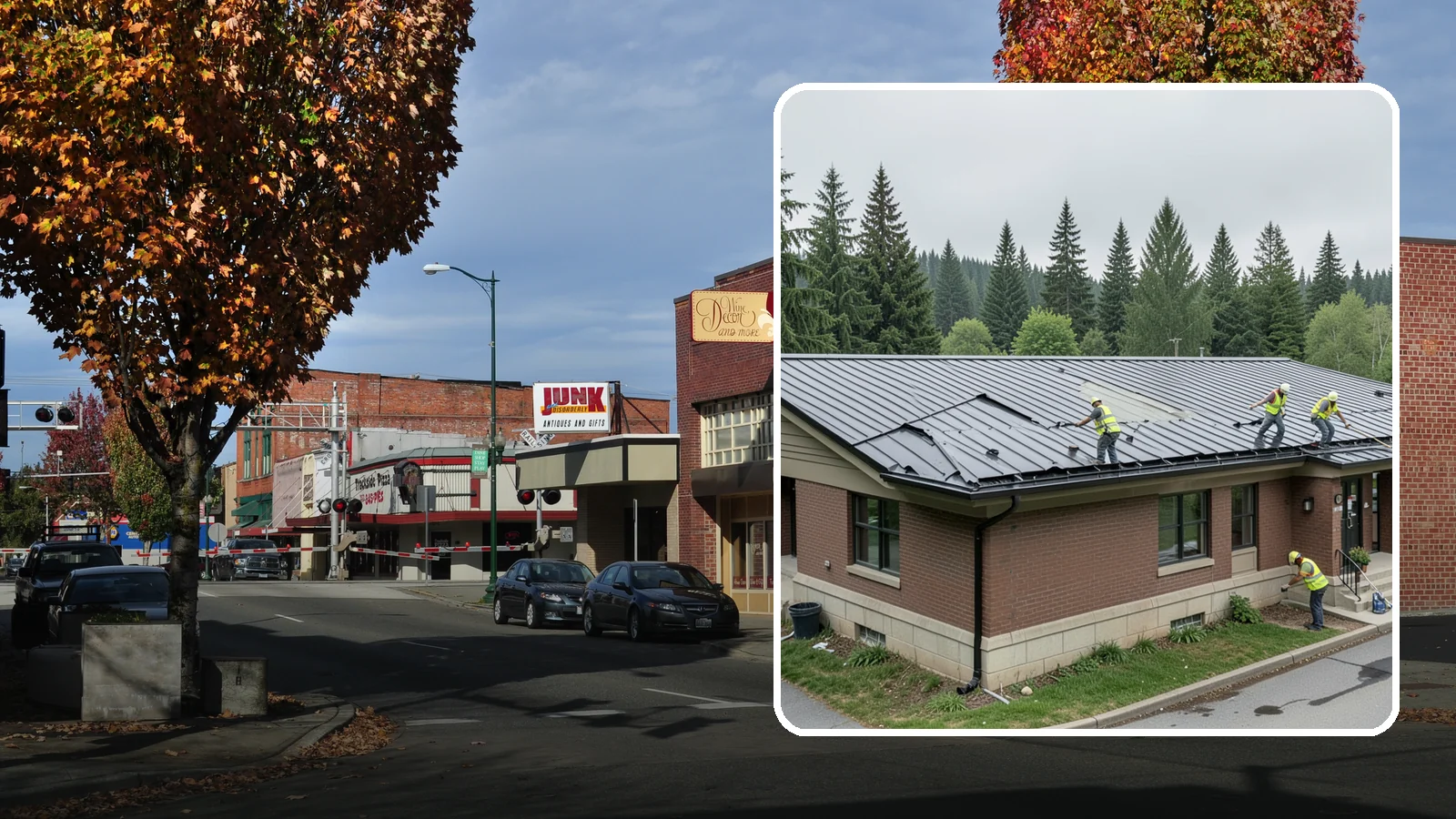 Municipal Roof Repair in Puyallup, Pierce County, WA - Repair leaks, flashing failures, and storm damage on public building roofs before they threaten interiors and assets.